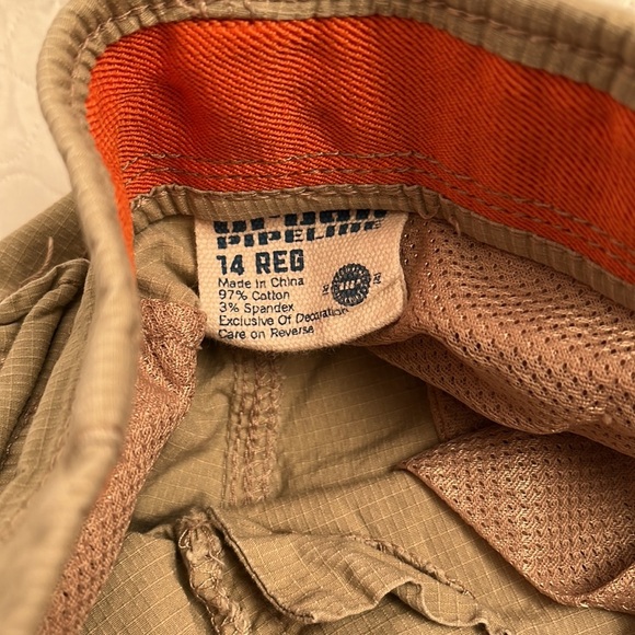 Urban Pipeline khaki lightweight cargo shorts 14 - Picture 8 of 8